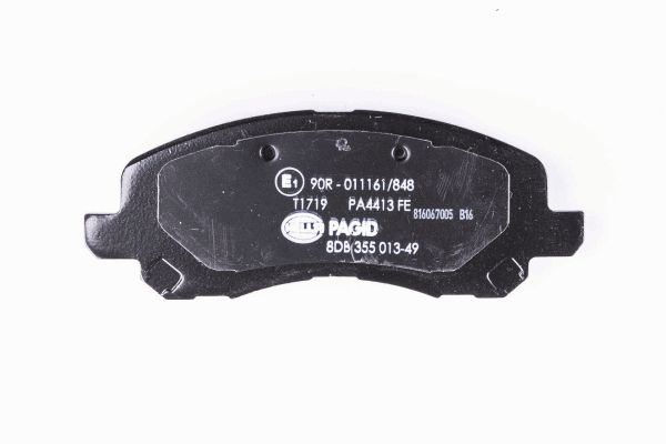Klocki hamulcowe HELLA 8DB 355 013-491