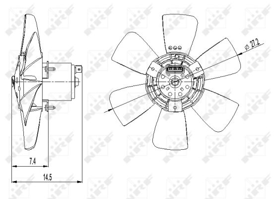 Wentylator NRF 47390