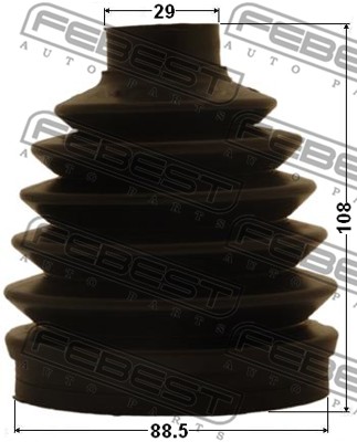 Osłona przegubu FEBEST 0217P-D40