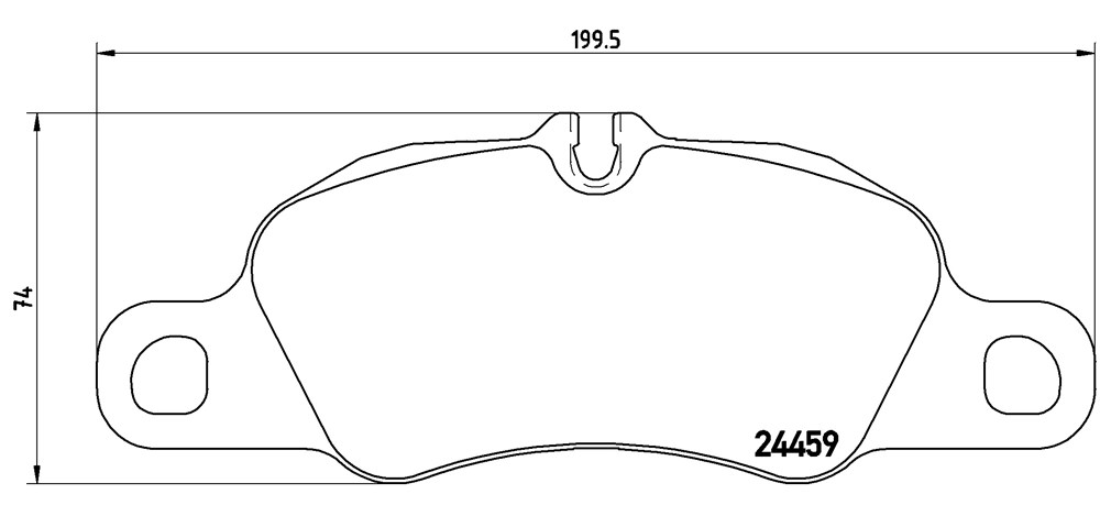 Klocki hamulcowe BREMBO P 65 019