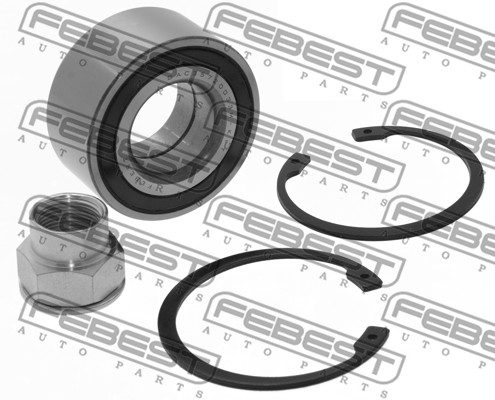 Zestaw łożysk koła FEBEST DAC35720033M-KIT