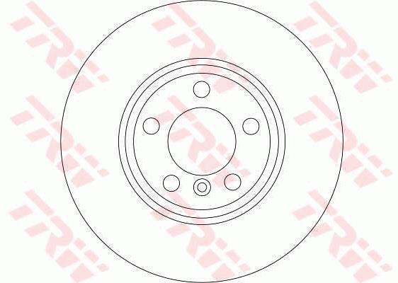 Tarcza hamulcowa TRW DF4361