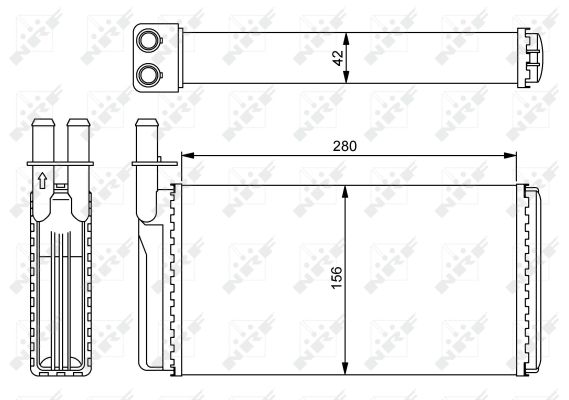 Nagrzewnica NRF 54243
