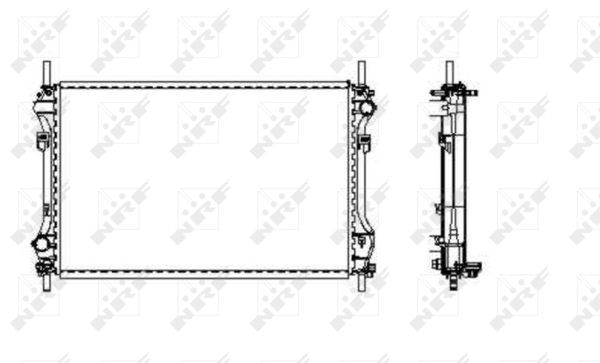 Chłodnica NRF 509696