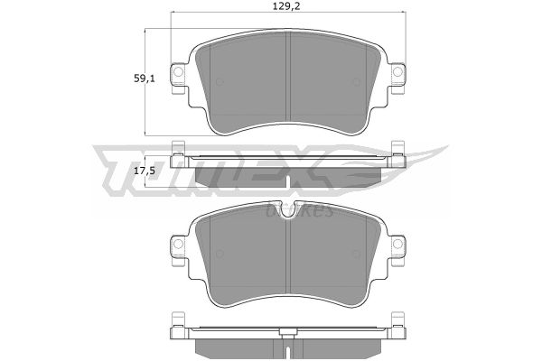 Klocki hamulcowe TOMEX BRAKES TX 18-23