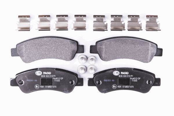Klocki hamulcowe HELLA 8DB 355 012-911