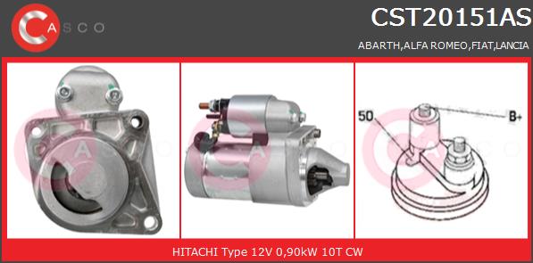 Rozrusznik CASCO CST20151AS