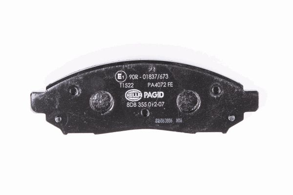 Klocki hamulcowe HELLA 8DB 355 012-071