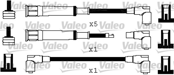 Przewody zapłonowe VALEO 346377