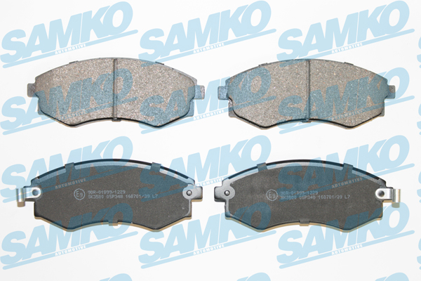 Klocki hamulcowe SAMKO 5SP348