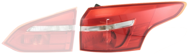 Lampa tylna zespolona HELLA 2SD 354 828-161