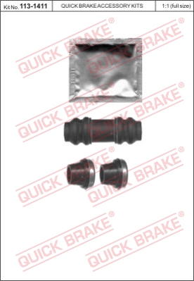 Zestaw naprawczy zacisk hamulcowy QUICK BRAKE 113-1411