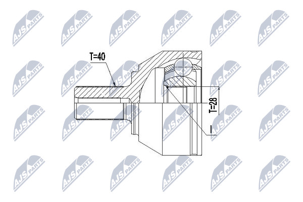 Przegub NTY NPZ-VV-024