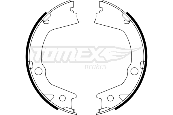 Szczęki hamulcowe TOMEX BRAKES TX 23-16