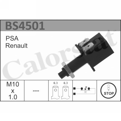 Włącznik świateł STOP CALORSTAT BY VERNET BS4501