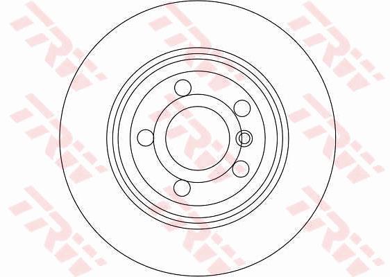 Tarcza hamulcowa TRW DF4388