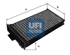 Filtr kabinowy UFI 54.125.00
