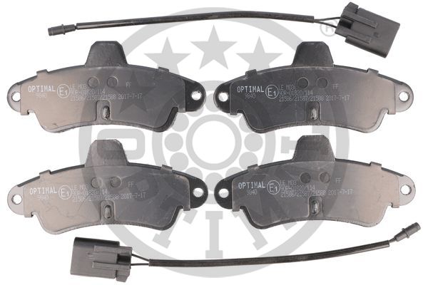 Klocki hamulcowe OPTIMAL BP-09840