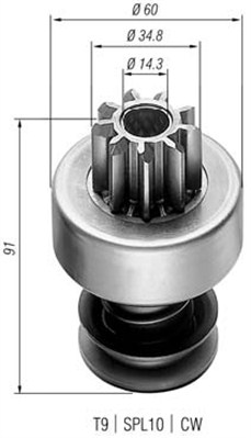 Bendiks rozrusznika MAGNETI MARELLI 940113020022