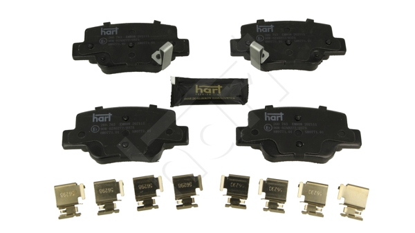 Klocki hamulcowe HART 260 763