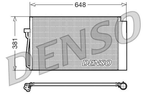 Skraplacz klimatyzacji DENSO DCN05017