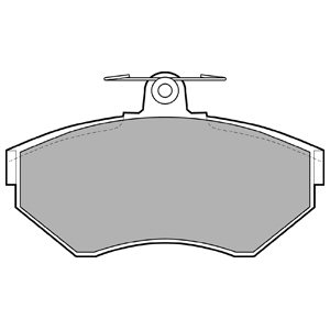 Klocki hamulcowe DELPHI LP1410