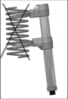 Zestaw naciągacz do sprężyn, sprężyna zawieszenia KS TOOLS 500.8400