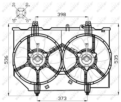 Wentylator NRF 47497