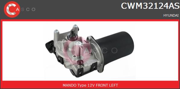 Silnik wycieraczek CASCO CWM32124AS