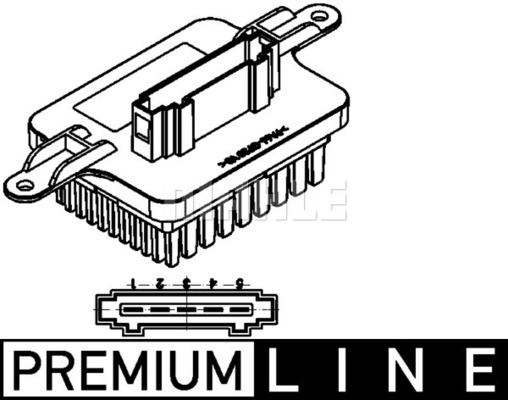 Regulator nawiewu MAHLE ABR 59 000P