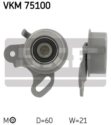 Rolka napinacza paska rozrządu SKF VKM 75100
