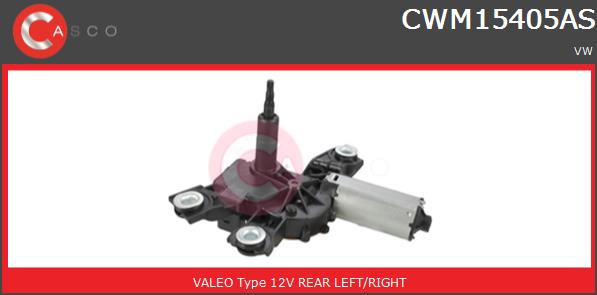 Silnik wycieraczek CASCO CWM15405AS