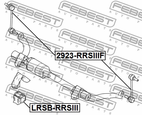 Łącznik stabilizatora FEBEST 2923-RRSIIIF