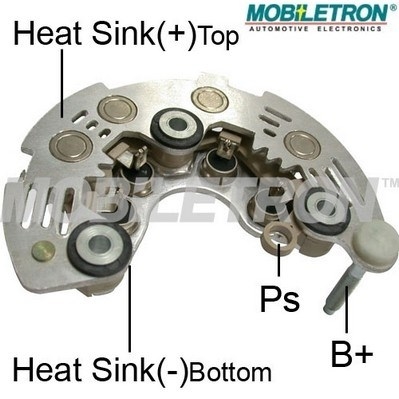 Mostek prostowniczy alternatora MOBILETRON RF-19H