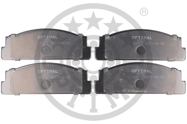 Klocki hamulcowe OPTIMAL BP-03512