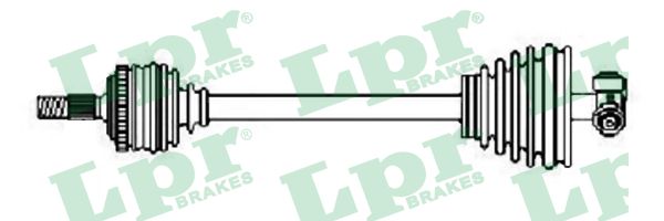 Półoś napędowa LPR DS52240