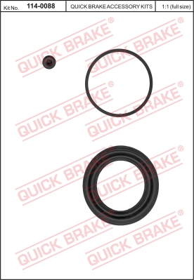 Zestaw naprawczy zacisku hamulcowego QUICK BRAKE 114-0088