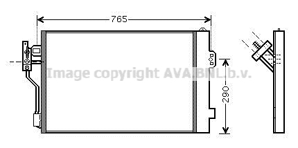 Skraplacz klimatyzacji AVA QUALITY COOLING MSA5352D