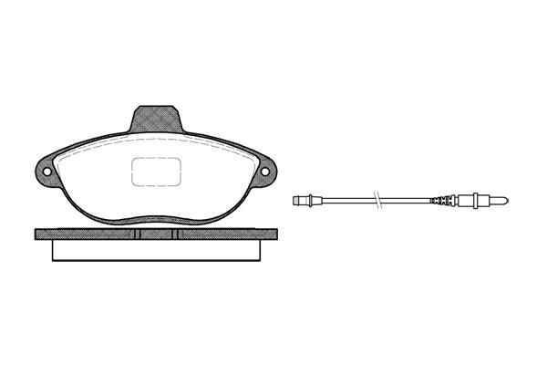 Klocki hamulcowe REMSA 0602.02