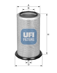 Filtr powietrza UFI 27.454.00