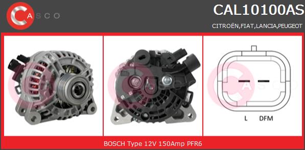 Alternator CASCO CAL10100AS