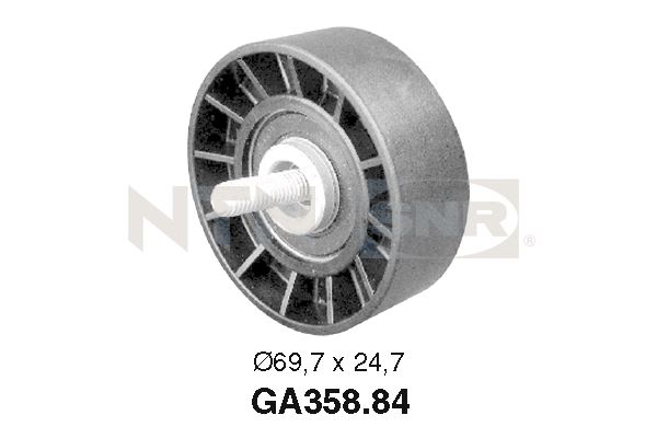 Rolka napinacza paska osprzętu SNR GA358.84