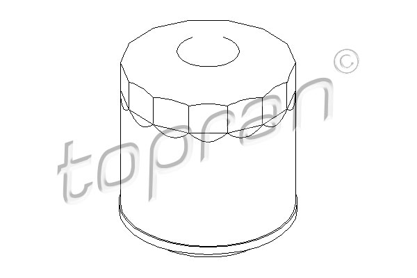 Filtr oleju TOPRAN 101 519