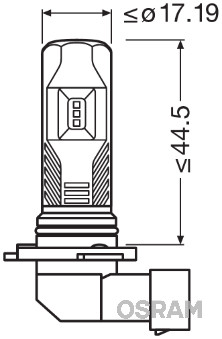 Żarówka OSRAM 9745CW