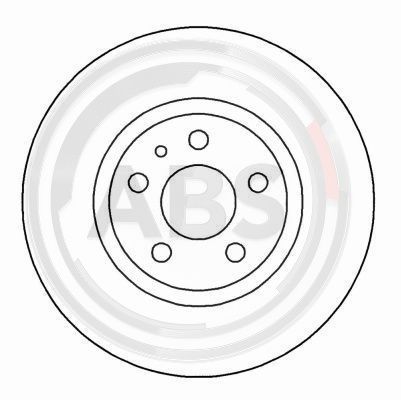 Tarcza hamulcowa A.B.S. 16200