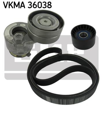 Zestaw paska osprzętu SKF VKMA 36038
