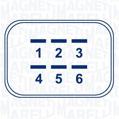 Podnośnik szyby MAGNETI MARELLI 350103659000