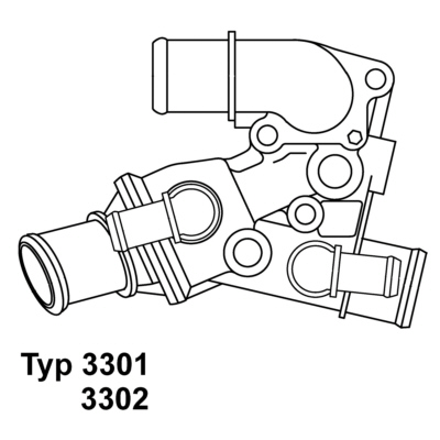 Termostat WAHLER 3302.80D