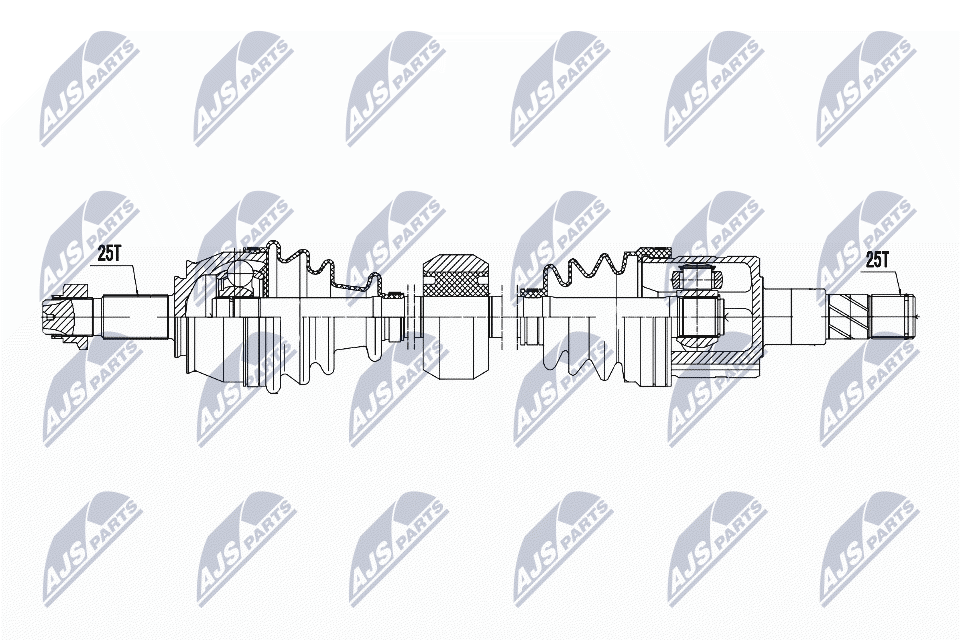 Wał napędowy NTY NPW-PL-131