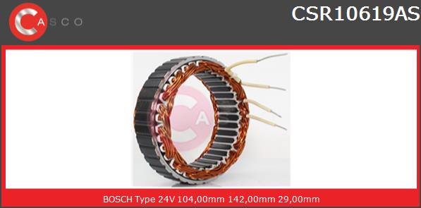 Stojan alternatora CASCO CSR10619AS